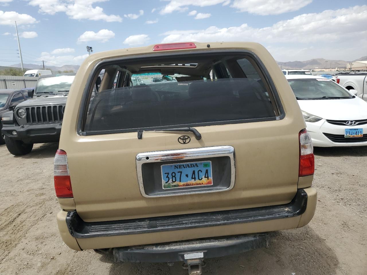 2002 Toyota 4Runner Limited VIN: JT3HN87RX20374520 Lot: 57140585