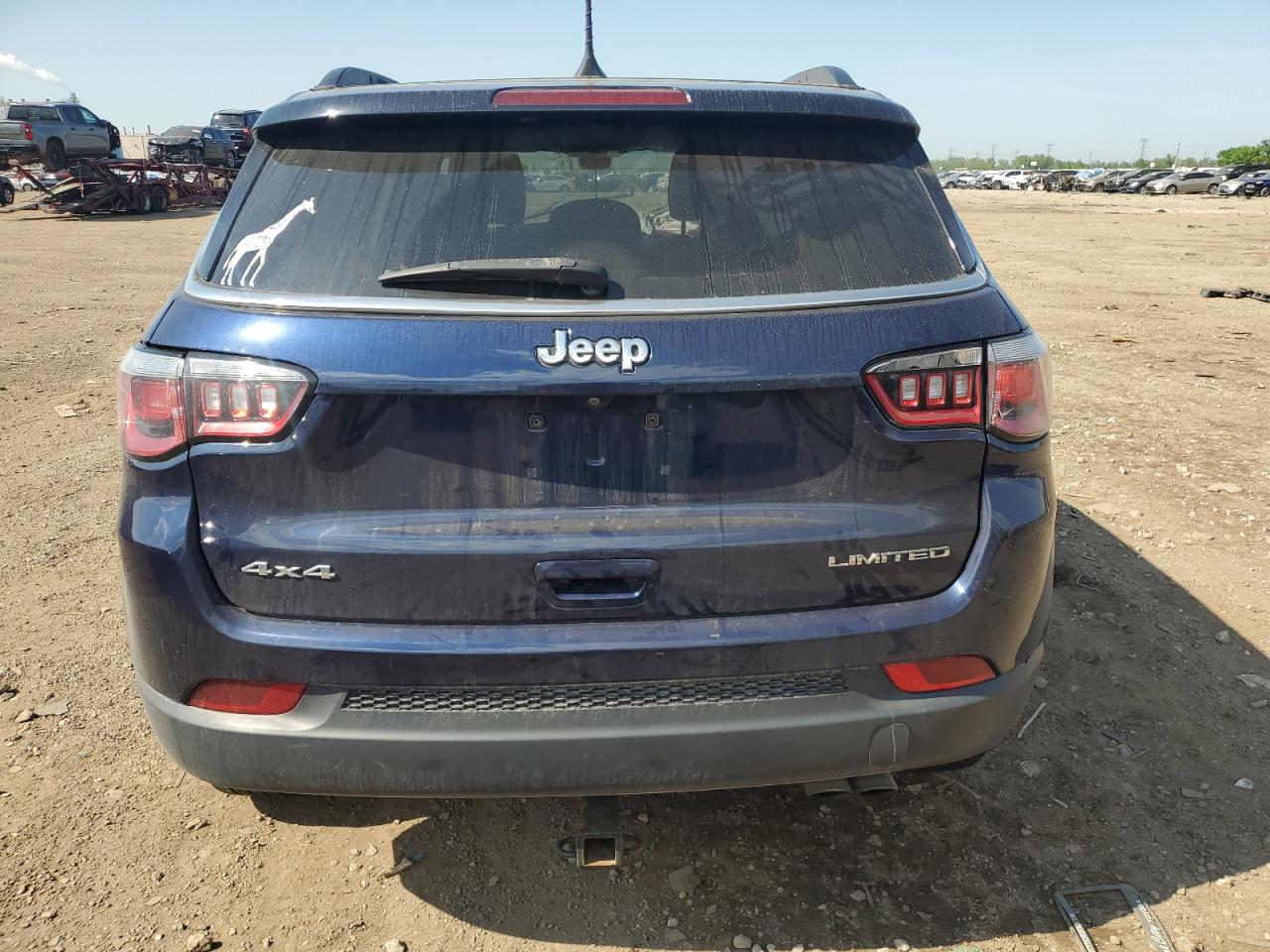 2018 Jeep Compass Limited VIN: 3C4NJDCB5JT397376 Lot: 57137665