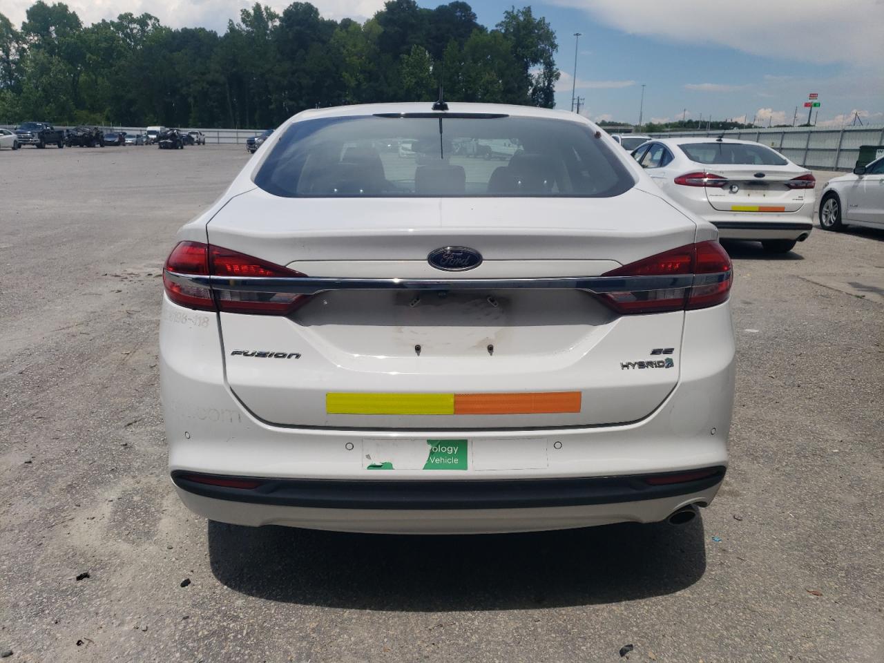 2018 Ford Fusion Se Hybrid VIN: 3FA6P0LUXJR171723 Lot: 54028905