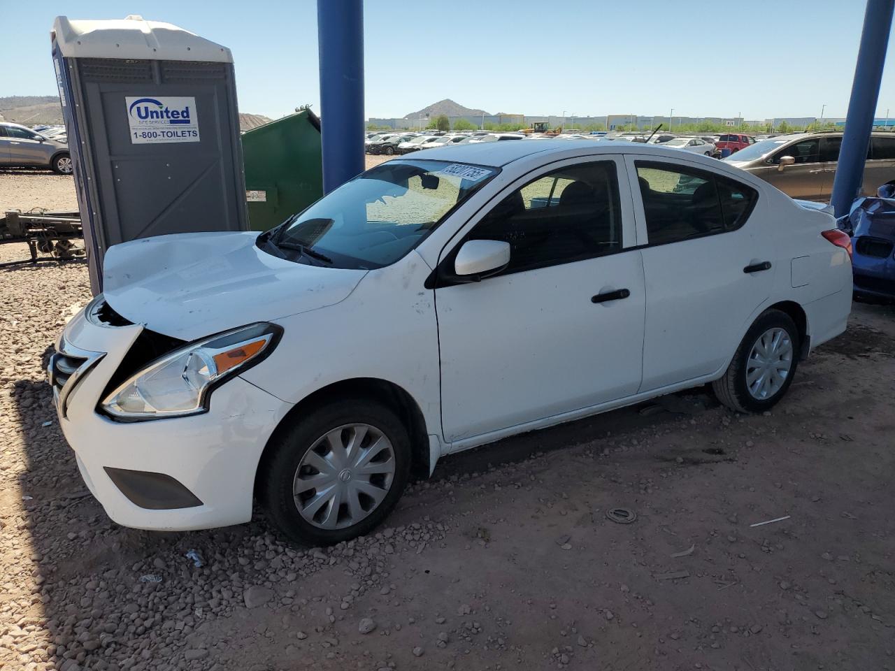 2017 Nissan Versa S en Venta en Phoenix, AZ - Front End