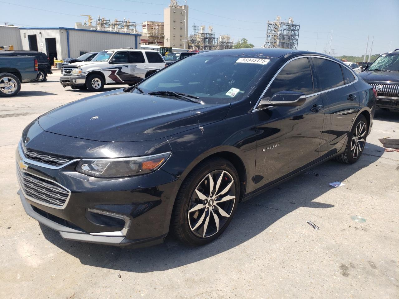 2018 Chevrolet Malibu Lt na sprzedaż w New Orleans, LA - Water/Flood
