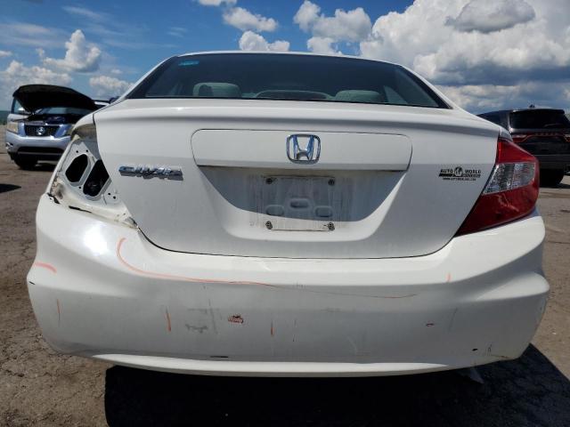  HONDA CIVIC 2012 White