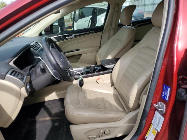  FORD FUSION 2014 Czerwony