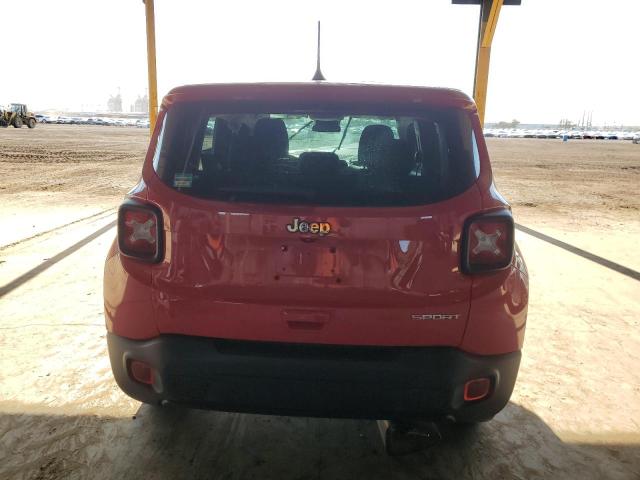  JEEP RENEGADE 2021 Czerwony