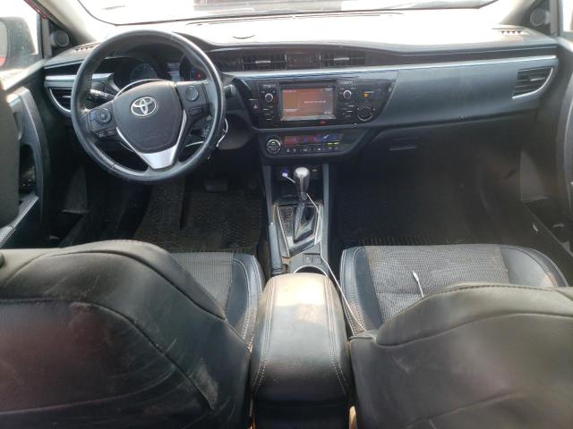 Sedans TOYOTA COROLLA 2015 Red