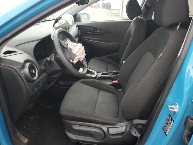  HYUNDAI KONA 2022 Темно-бірюзовий