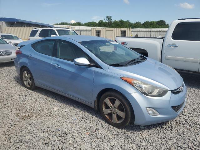 Sedans HYUNDAI ELANTRA 2012 Blue