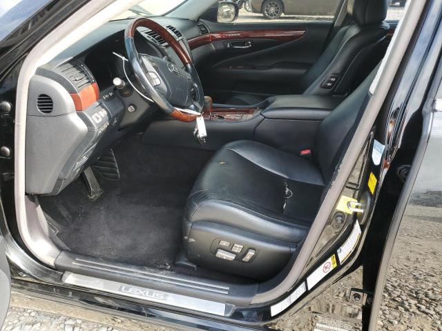 Sedans LEXUS LS600 2012 Czarny