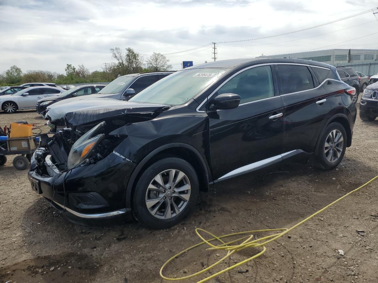 2018 Nissan Murano S იყიდება Chicago Heights-ში, IL - Front End