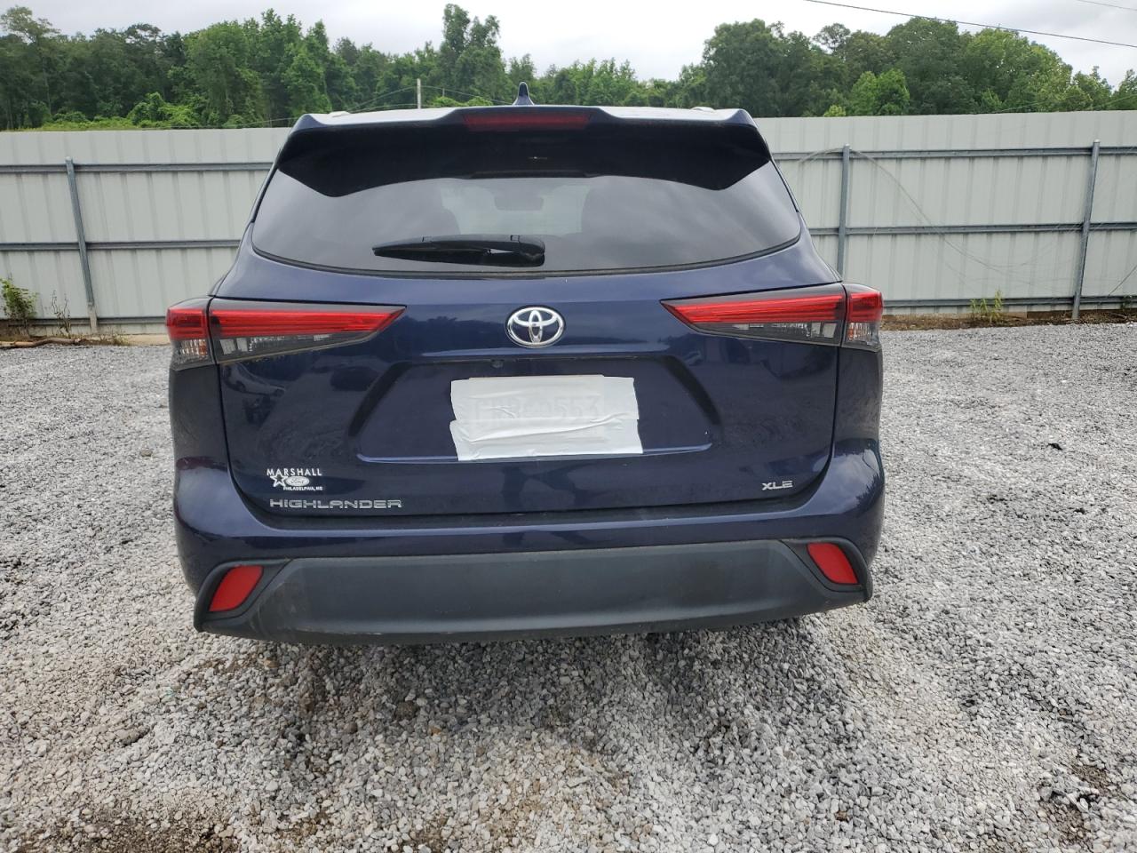 2022 Toyota Highlander Xle VIN: 5TDGZRAH3NS544221 Lot: 57222185
