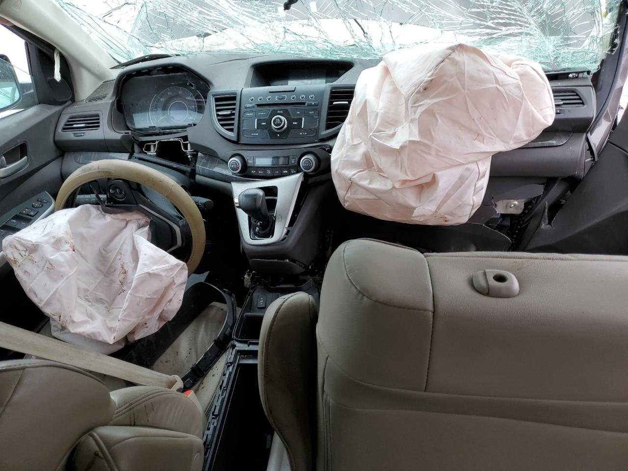 2013 Honda Cr-V Exl VIN: 5J6RM3H7XDL032161 Lot: 58791715