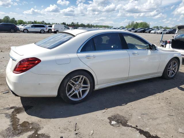 Sedans MERCEDES-BENZ S-CLASS 2014 Biały