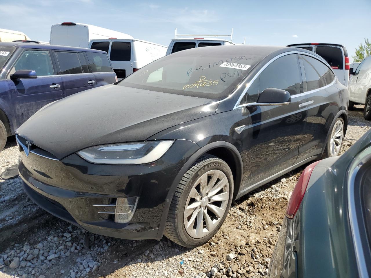 2016 Tesla Model X na sprzedaż w Greenwood, NE - Rear End