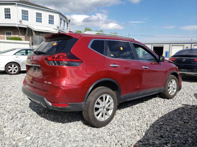  NISSAN ROGUE 2018 Красный