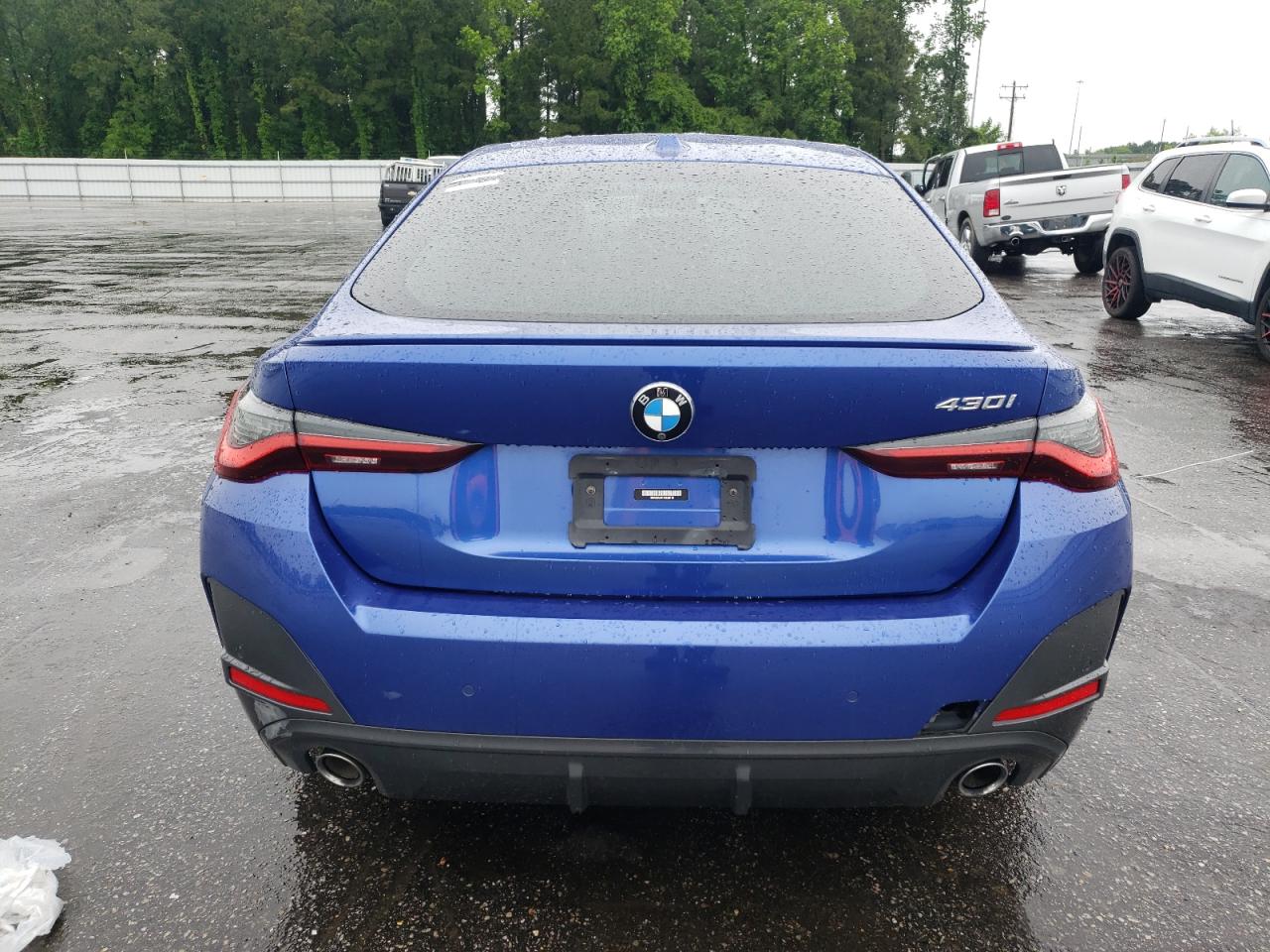 2022 BMW 430I Gran Coupe VIN: WBA63AV01NFL98112 Lot: 56421085