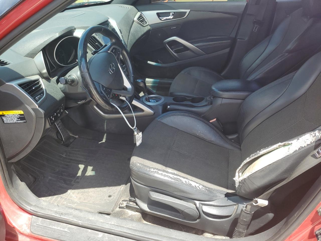 2016 Hyundai Veloster VIN: KMHTC6AD7GU297596 Lot: 56293395