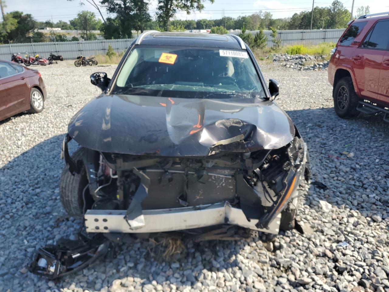 2022 Toyota Highlander Xle VIN: 5TDGZRAH6NS132648 Lot: 57110085