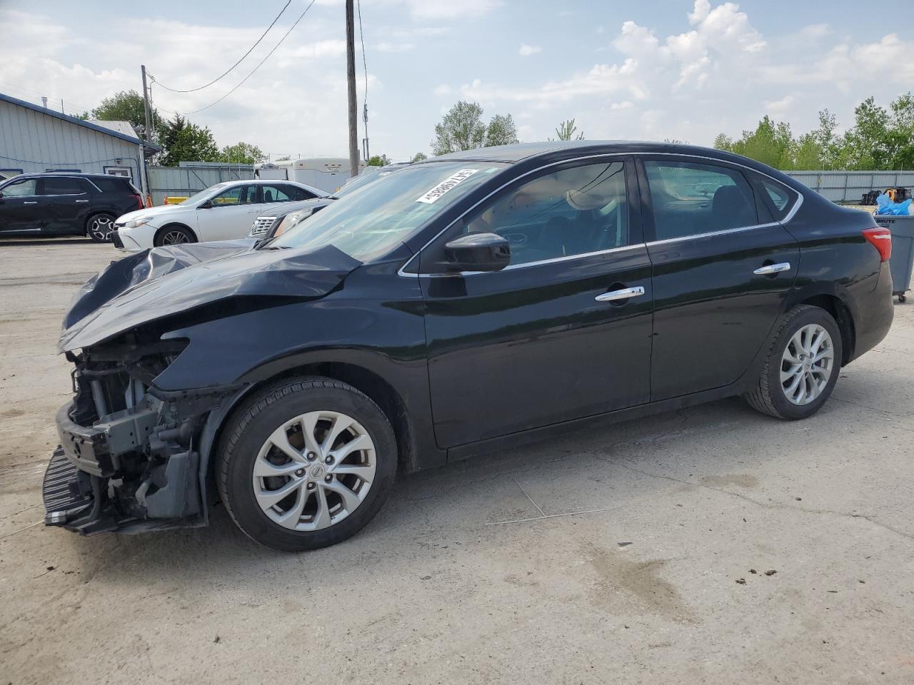 2019 Nissan Sentra S на продаже в Pekin, IL - Front End