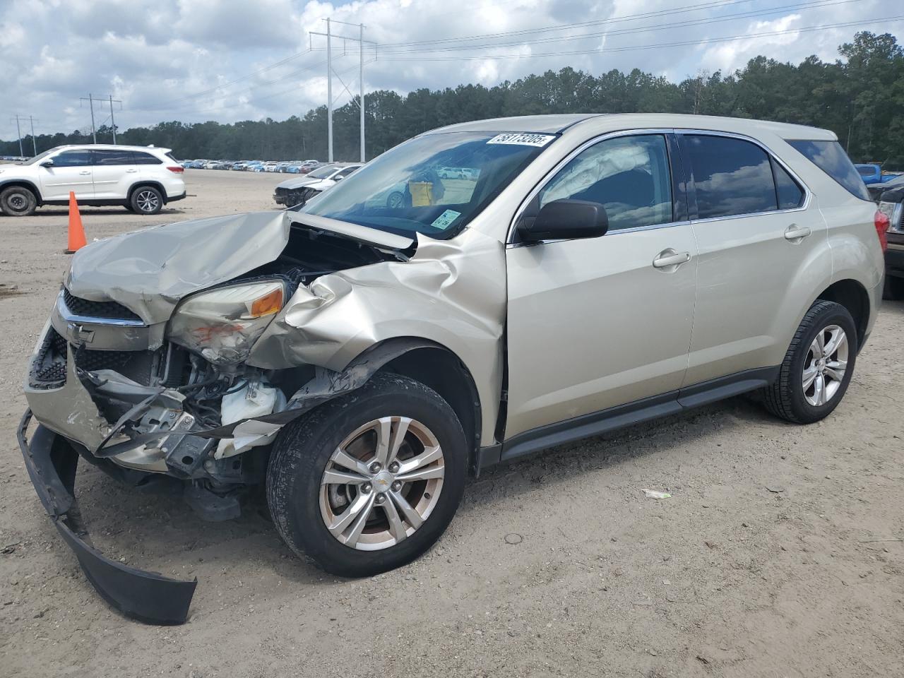 2015 Chevrolet Equinox Ls for Sale in Greenwell Springs, LA - Front End
