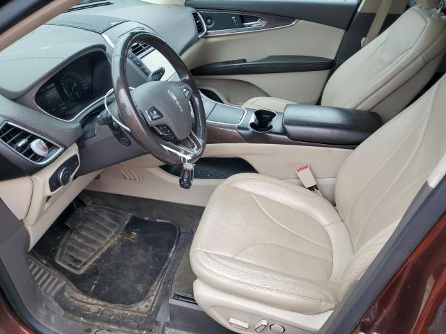  LINCOLN MKX 2016 Burgundy