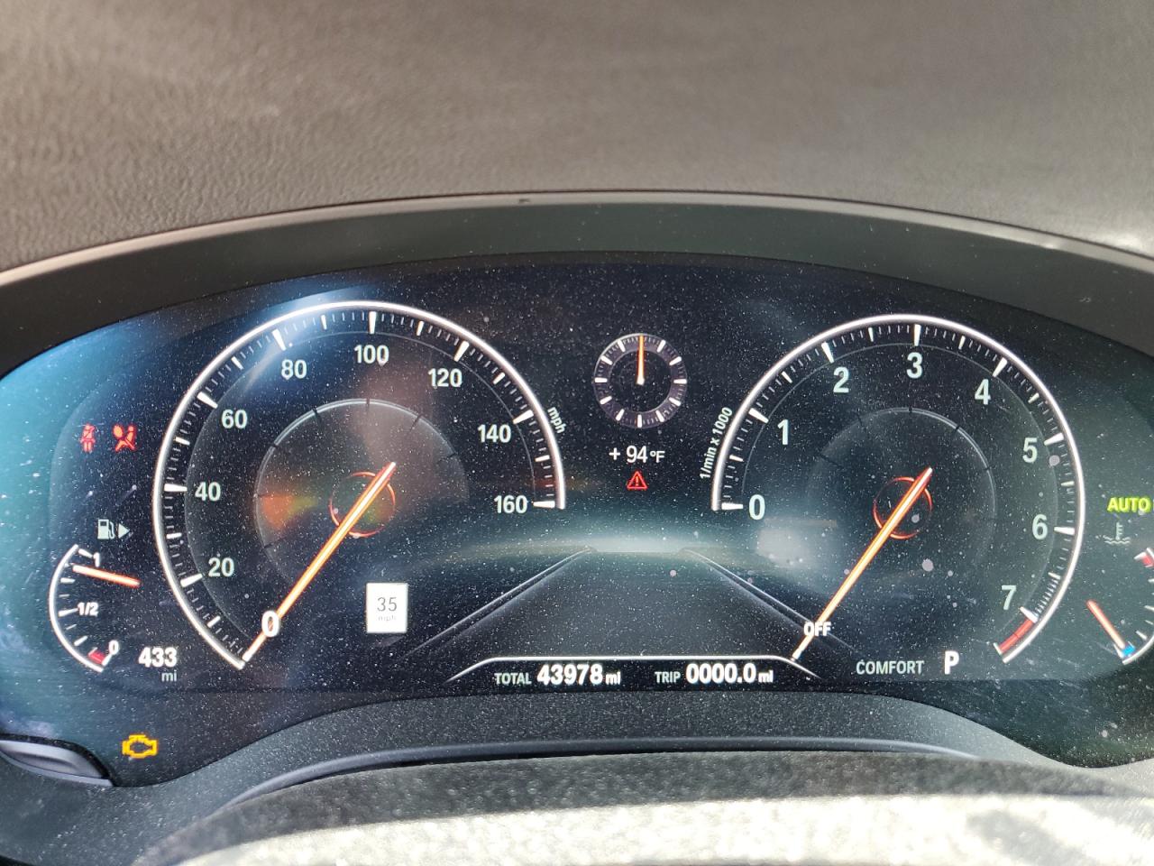 2019 BMW 540 Xi VIN: WBAJE7C53KWW13250 Lot: 57136405