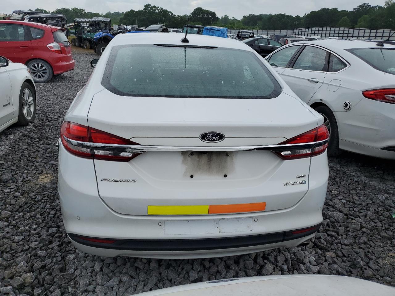 2018 Ford Fusion Se Hybrid VIN: 3FA6P0LU1JR281902 Lot: 54042865