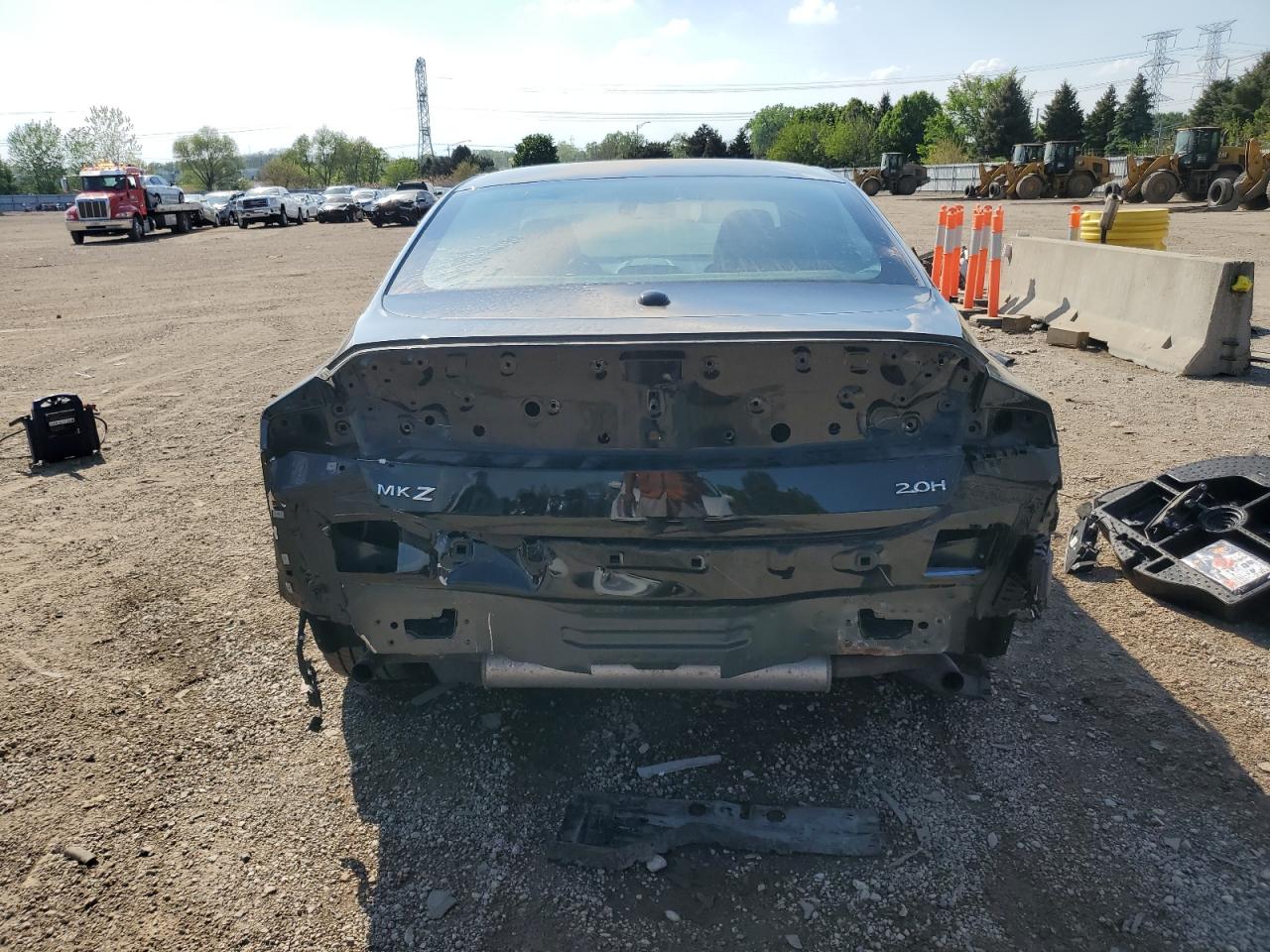 2019 Lincoln Mkz Reserve I VIN: 3LN6L5LU1KR604717 Lot: 56880575