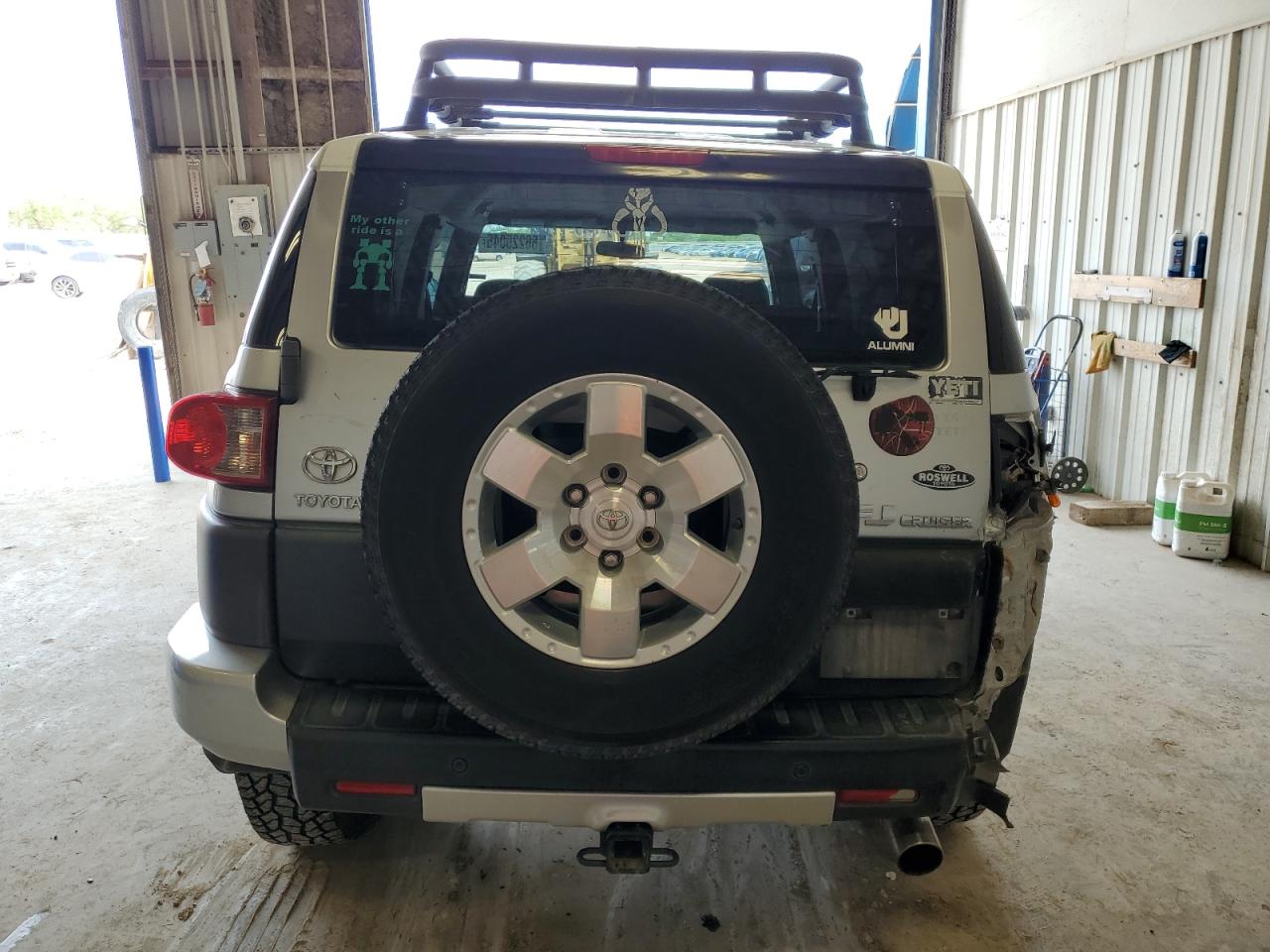 2007 Toyota Fj Cruiser VIN: JTEBU11F870093636 Lot: 56225045