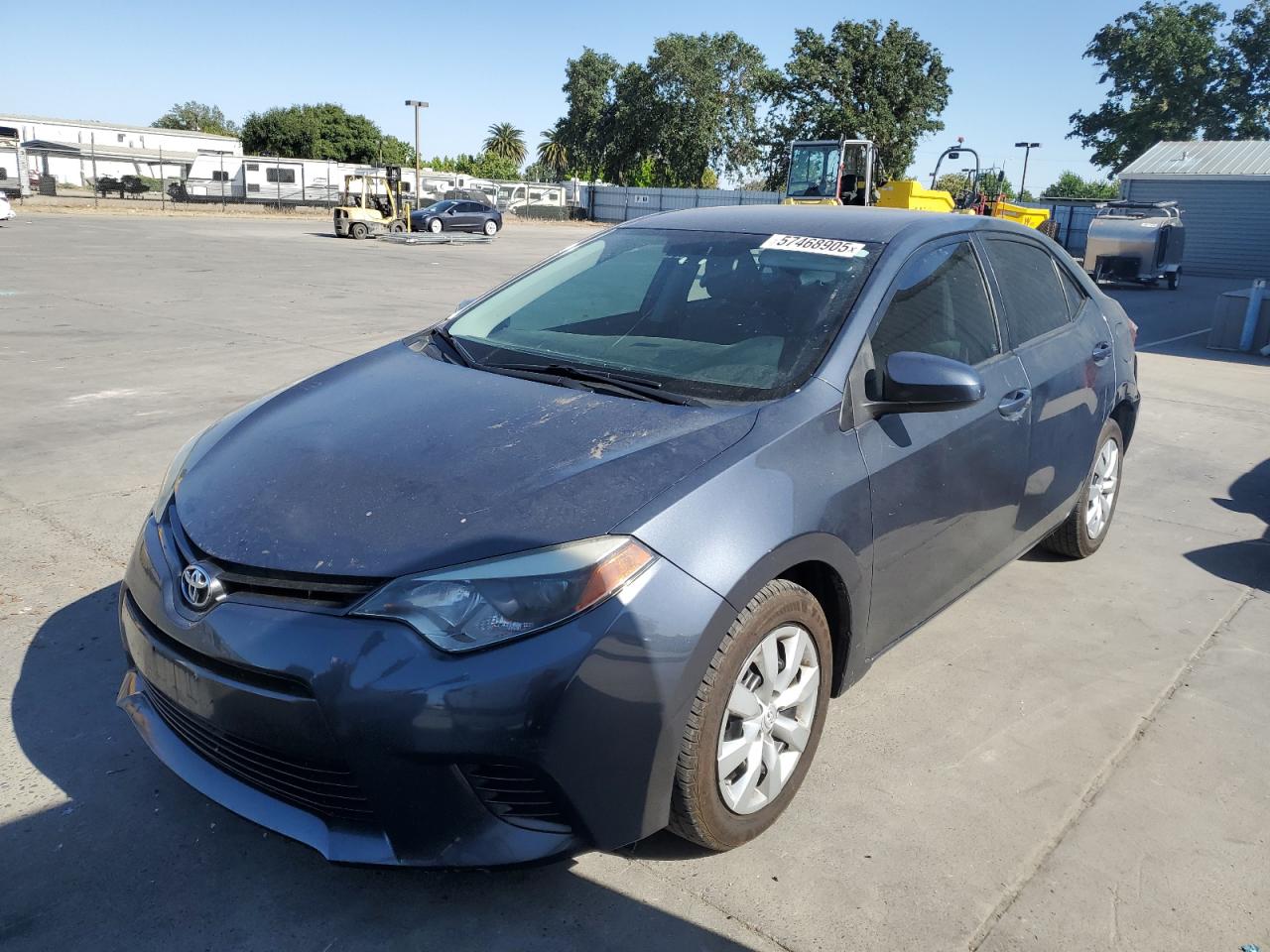 2016 Toyota Corolla L იყიდება Sacramento-ში, CA - Vandalism
