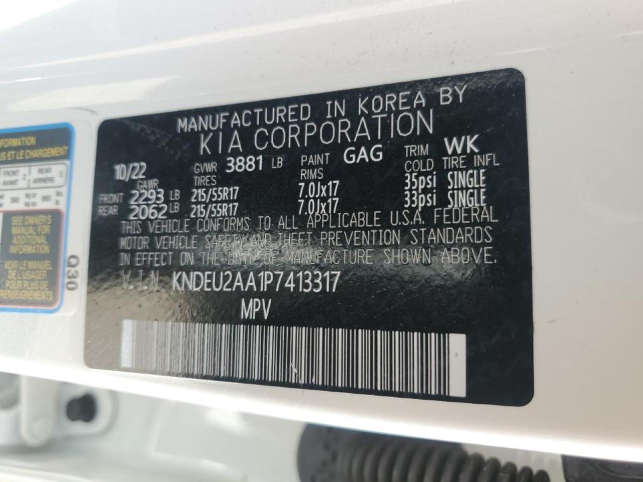 2023 Kia Seltos S VIN: KNDEU2AA1P7413317 Lot: 56473035