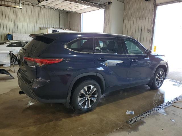  TOYOTA HIGHLANDER 2021 Granatowy