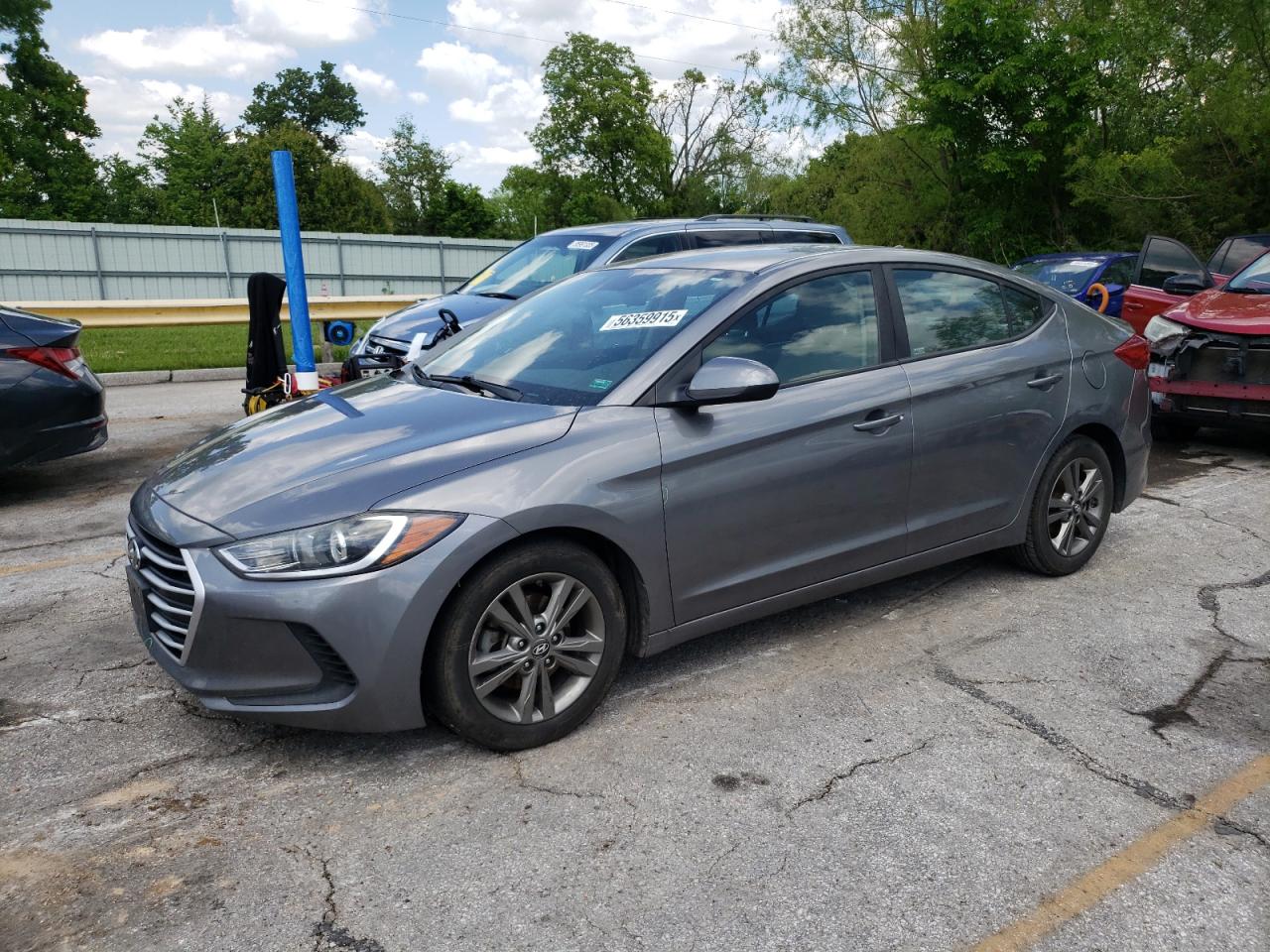 2018 Hyundai Elantra Sel للبيع في Rogersville، MO - Vandalism