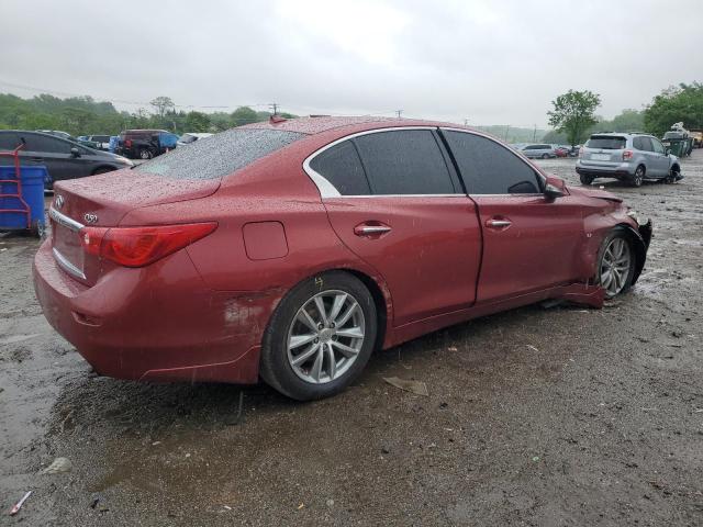 INFINITI Q50 2014 Бургунді