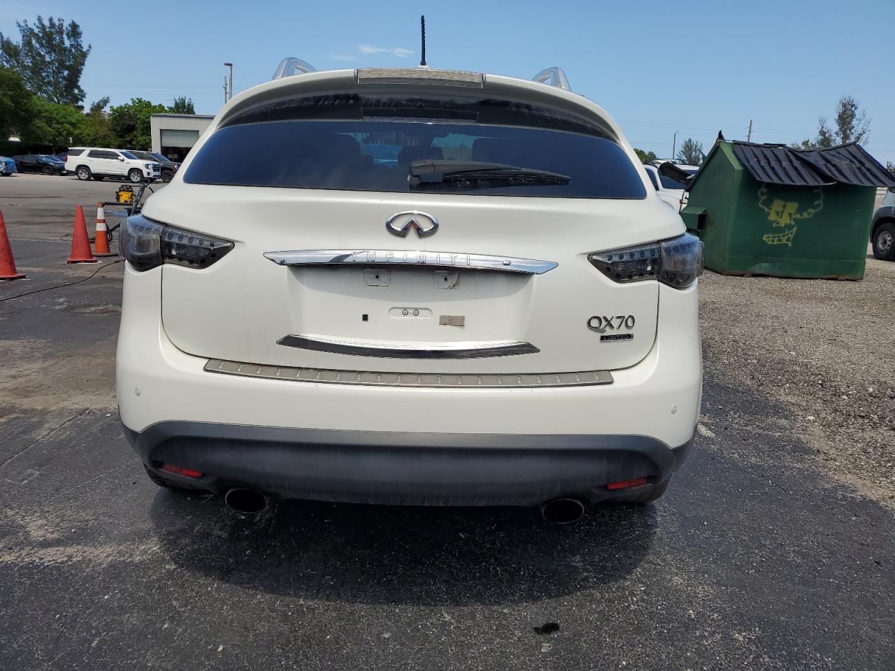 2017 Infiniti Qx70 VIN: JN8CS1MU3HM140482 Lot: 58432225