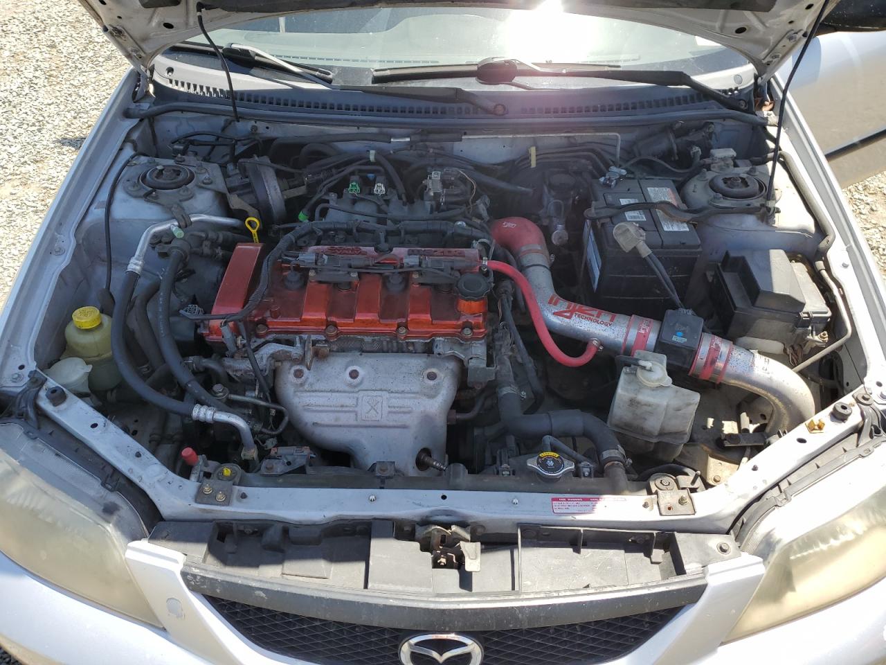 2002 Mazda Protege Dx VIN: JM1BJ225320541640 Lot: 56980435