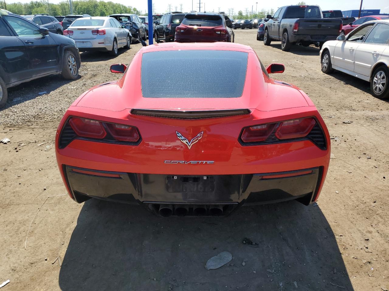 2017 Chevrolet Corvette Stingray 2Lt VIN: 1G1YD2D77H5111923 Lot: 57312185