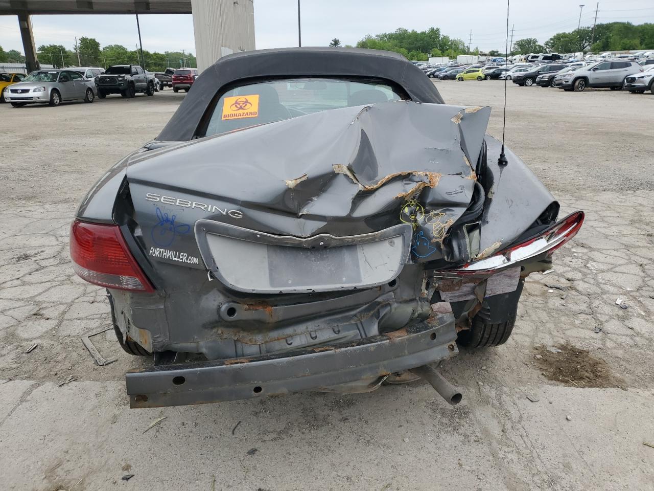 2005 Chrysler Sebring VIN: 1C3EL45X15N656183 Lot: 58348475