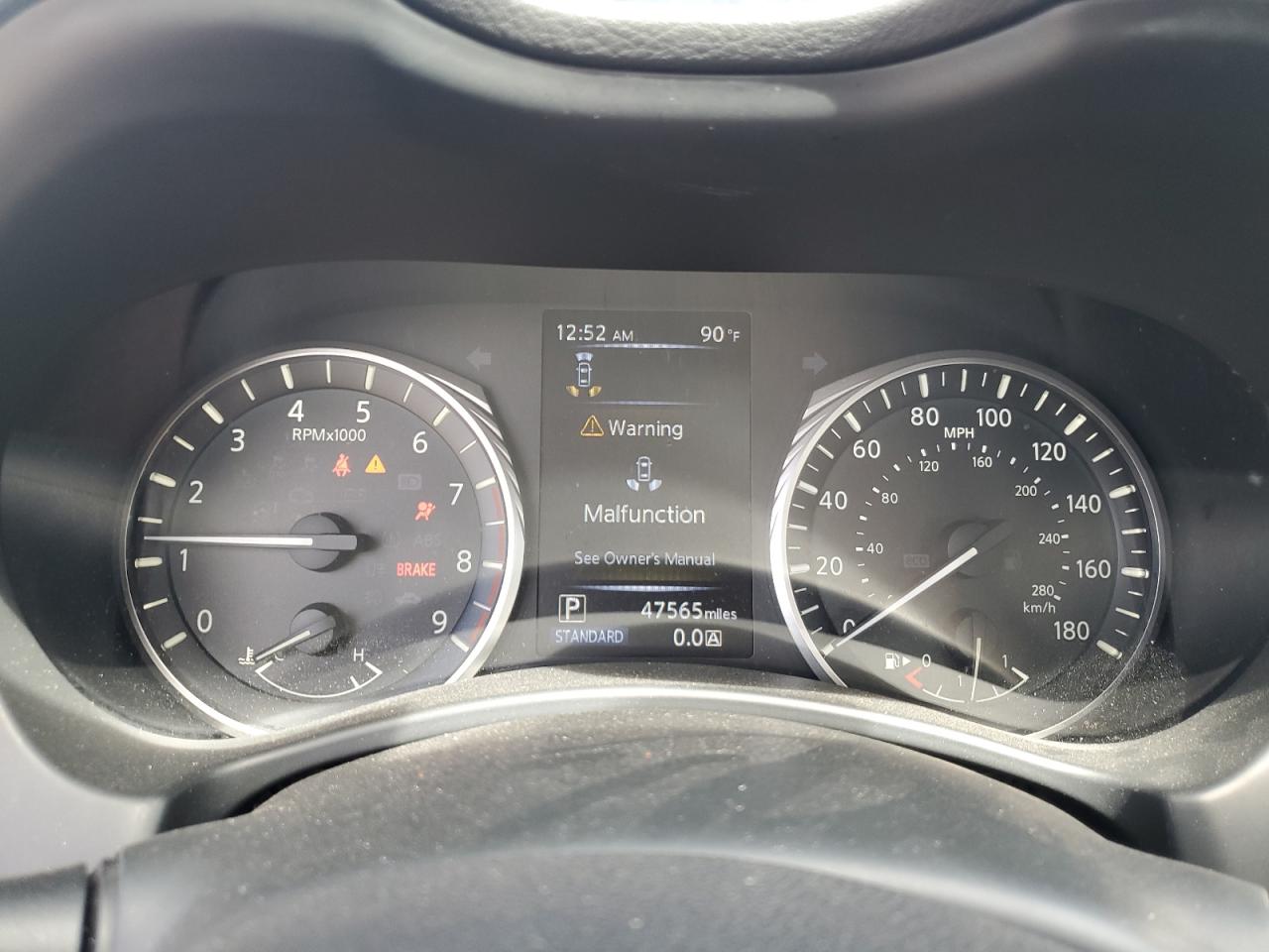 2021 Infiniti Q50 Luxe VIN: JN1EV7BP2MM707273 Lot: 59233885