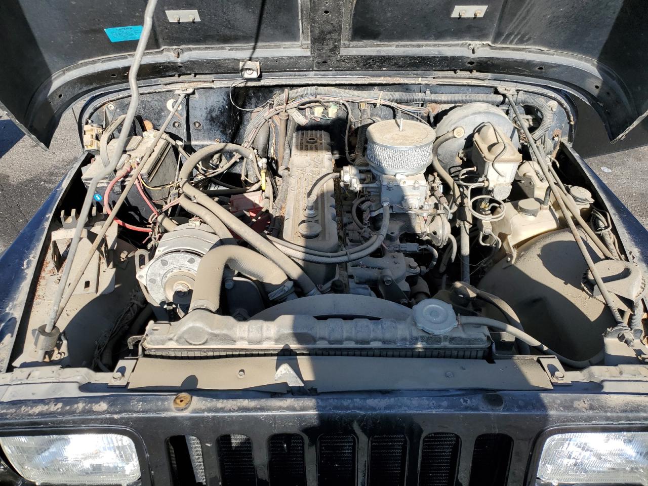 1990 Jeep Wrangler / Yj VIN: 2J4FY29T2LJ508582 Lot: 55752555