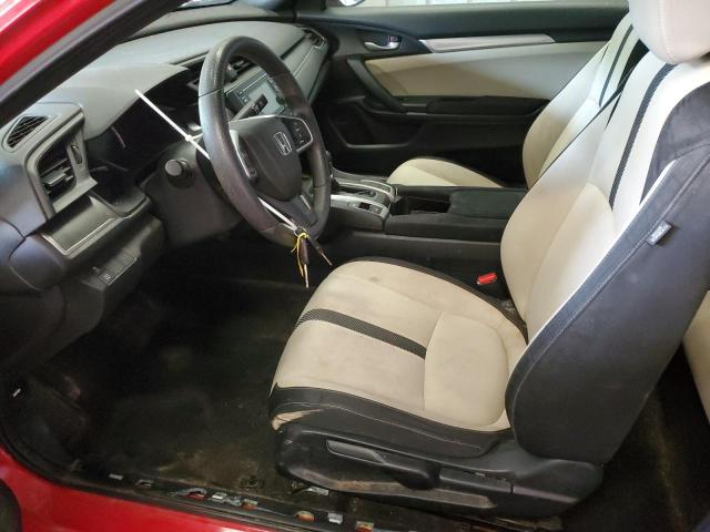  HONDA CIVIC 2016 Czerwony