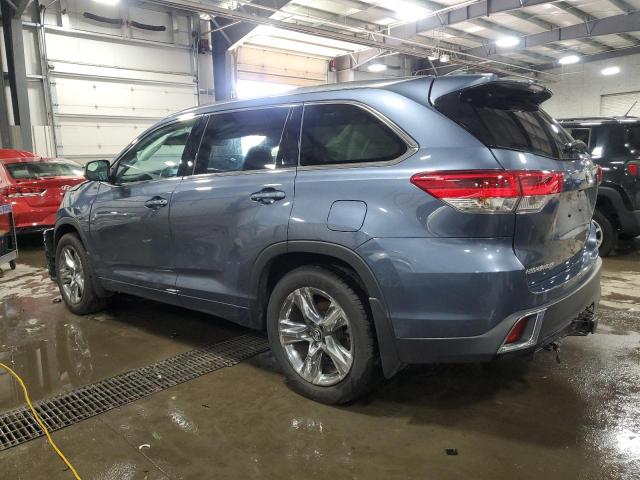 TOYOTA HIGHLANDER 2019 Синий