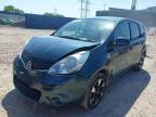 2013 NISSAN NOTE N-TEC for sale at Copart BRISTOL