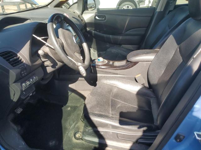  NISSAN LEAF 2013 Синій