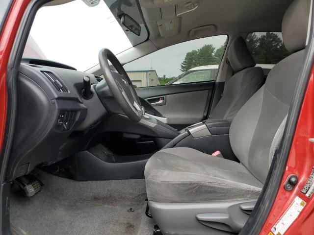 Hatchbacks TOYOTA PRIUS 2012 Red