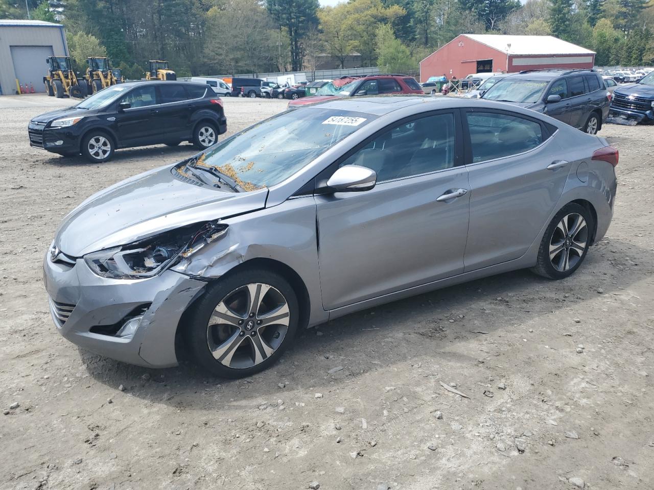 2014 Hyundai Elantra Se na sprzedaż w Mendon, MA - Front End