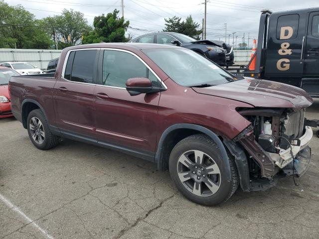  HONDA RIDGELINE 2018 Bordowy
