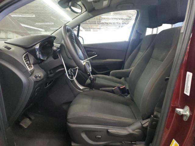 Parquets CHEVROLET TRAX 2017 Czerwony