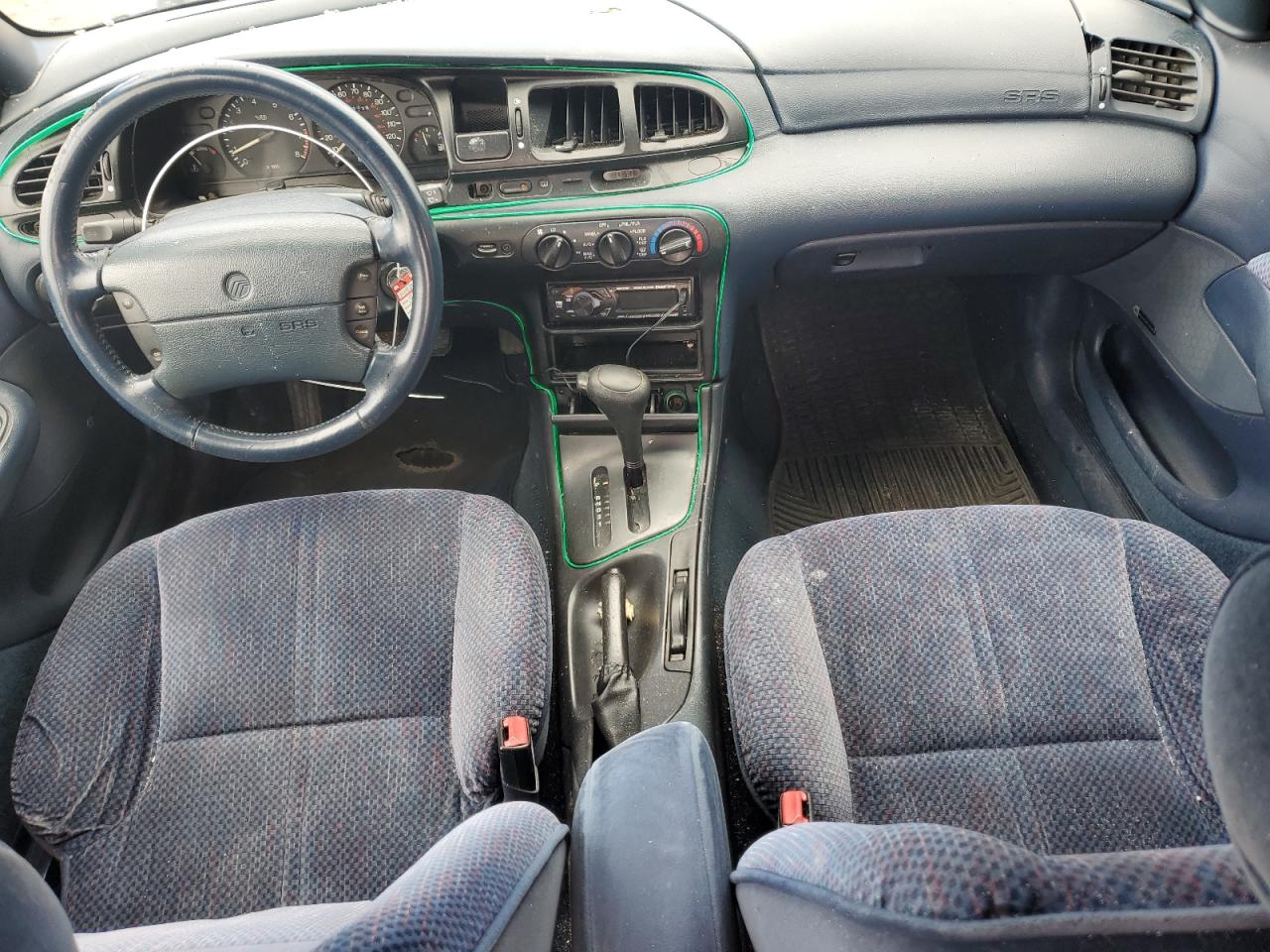 1995 Mercury Mystique Ls VIN: 1MELM66L6SK613770 Lot: 57104065