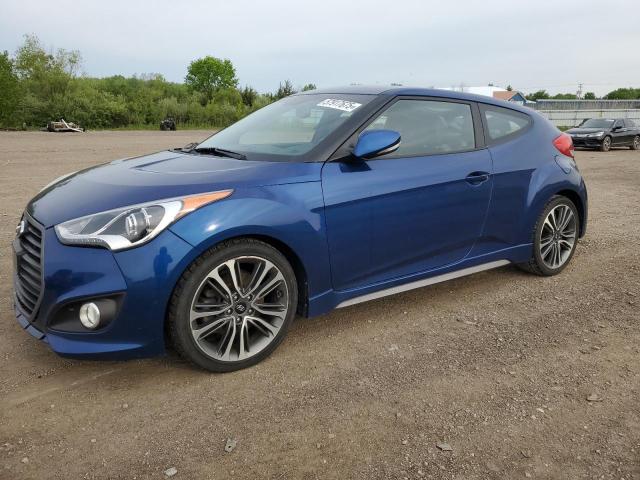  HYUNDAI VELOSTER 2016 Granatowy