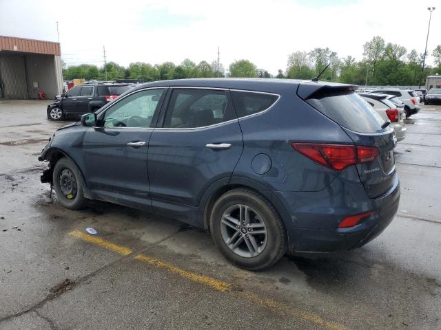  HYUNDAI SANTA FE 2018 Granatowy